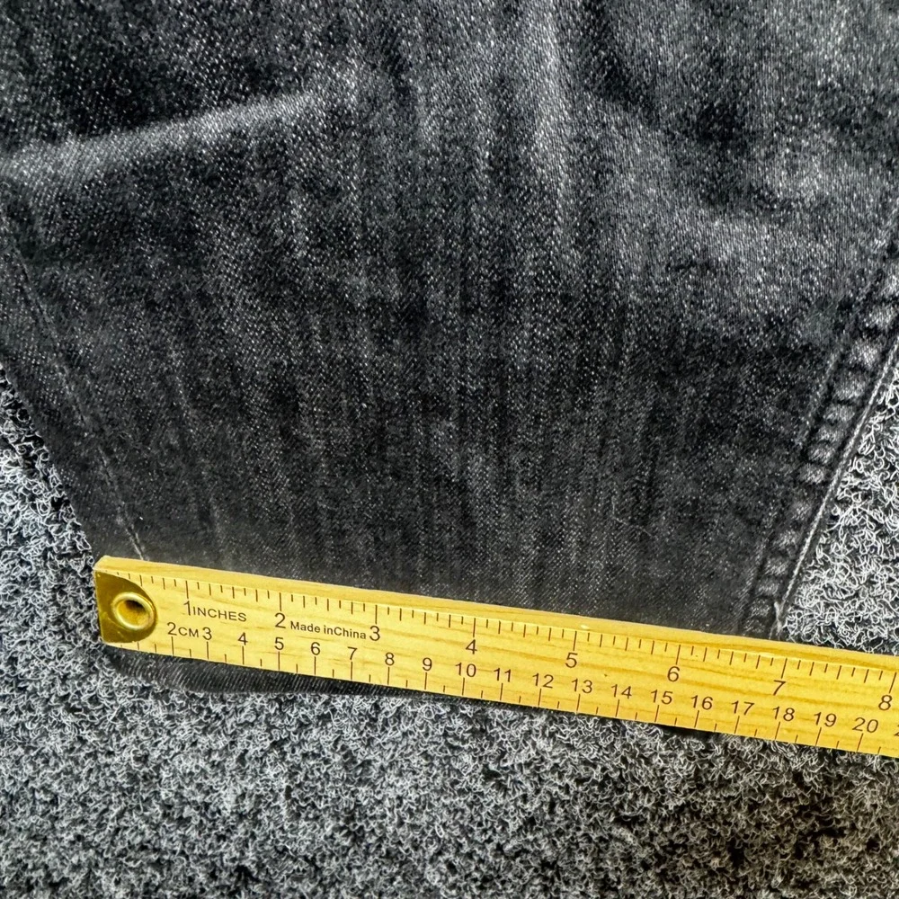7 For All Mankind Adrien Slim Fit Jeans Mens 34 Black Japanese Fabric Denim